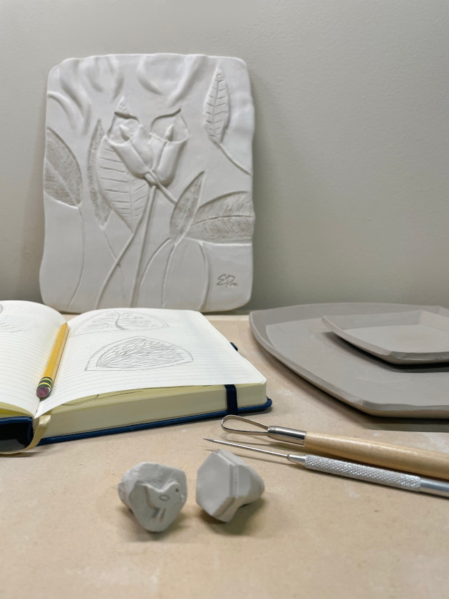 Clap Slab Relief Sculpture